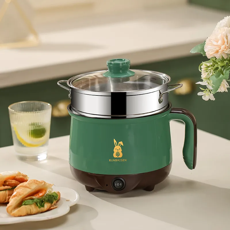 Electric Cooker for Home Kitchen 2 People Multifunction Non-stick