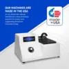 Hi-Tech Diamond - 4""/5"" Lapidary Equipment Trim Saw - Rock Saw, Stone, Glass Cutting, Trimming, Sawing Machine - Lapidary Saw 6