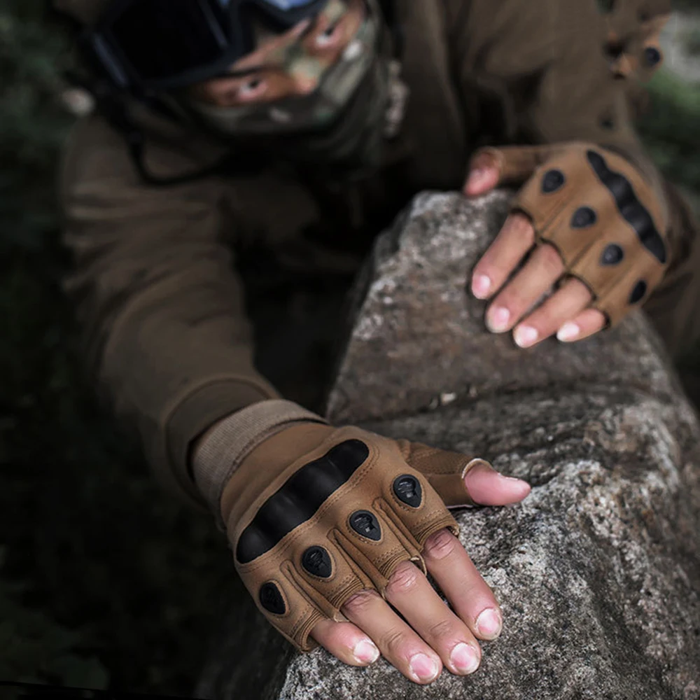 Half-Finger Tactical Motorcycle Gloves 6
