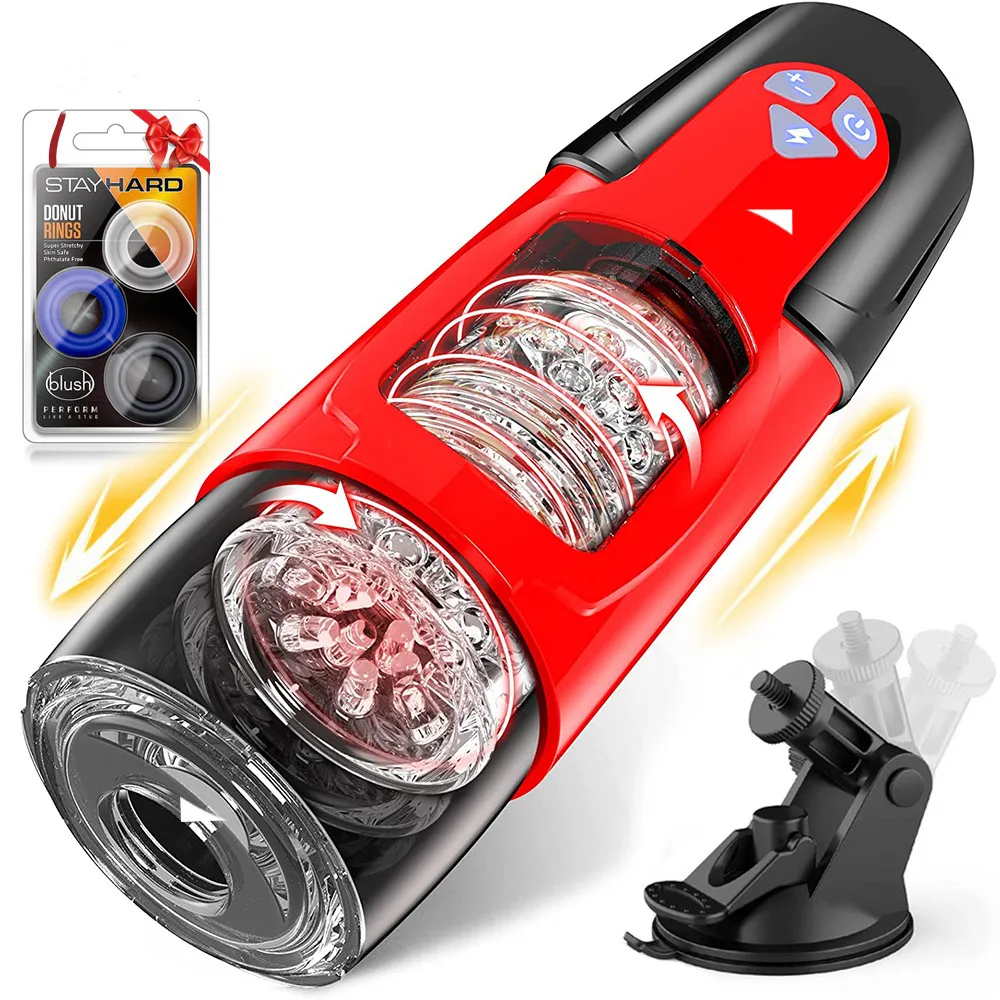 Masturbatore elettrico per uomo giocattolo sessuale automatico_voghion.com