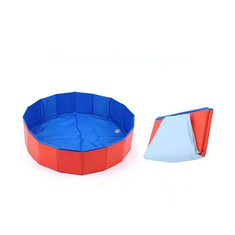 Round Oxford Cloth Bathtub Water Toy Inflatable Foldable Sand Table Tray Children's Magic Sand Table Swimming Pool 5