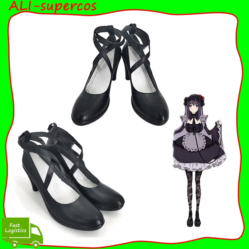 

Shizuku Kuroe Cosplay Shoes Anime My Dress-Up Darling Women High Heels Boots Costumes Accessories Halloween Suit Custom Made