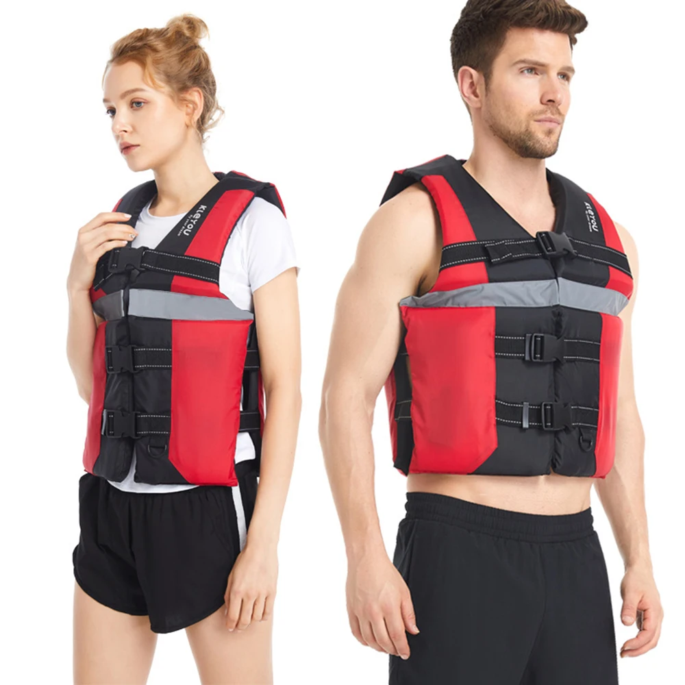 

2022 new adult life jacket car pillow foldable buoyancy vest men and women portable safety rescue buoyancy swimming life jacket