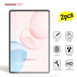 Enhanced Tempered Glass Screen Protector - Anti - Scratch, Full HD Cover, 2 - Pack (2P - Honor Pad 10)