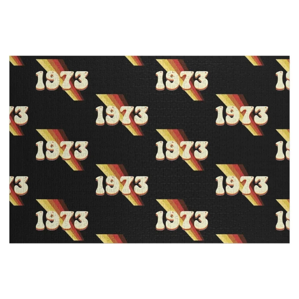 

1973 DOB Jigsaw Puzzle Custom Wooden Gift Personalized Child Gift Puzzle