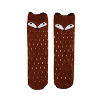 Children Baby Girls Leg Warmer Fox Knee High Socks Cotton Cute Socks Kid Spring Clothing for Boy Unisex Toddler Cartoon Socks 2