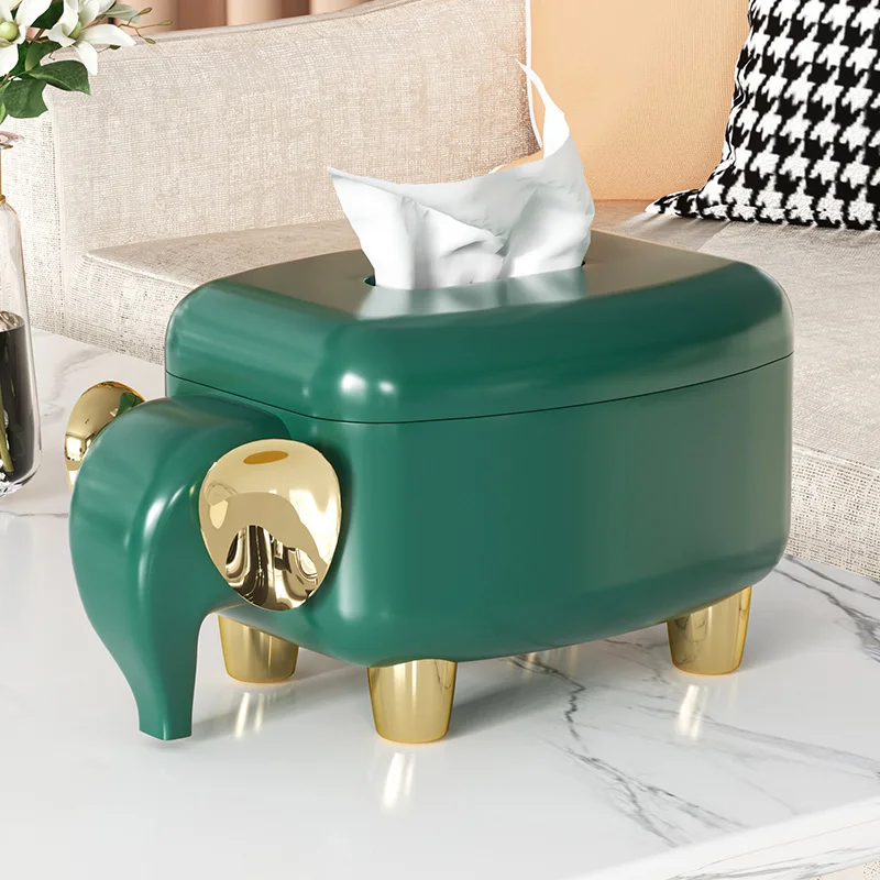

Elephant Model Tissue Box Home Decoration Accessories Dining Room Bedroom Living Room Kitchen Decoracion Economical AndPractical