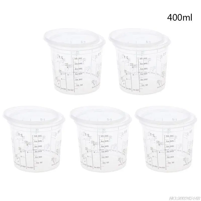 50pcs 600ml Disposable Epoxy Resin Plastic Measuring Cups Kit Resin Mold  Paint Measuring Cup Epoxy Graduated Cups Beaker - AliExpress