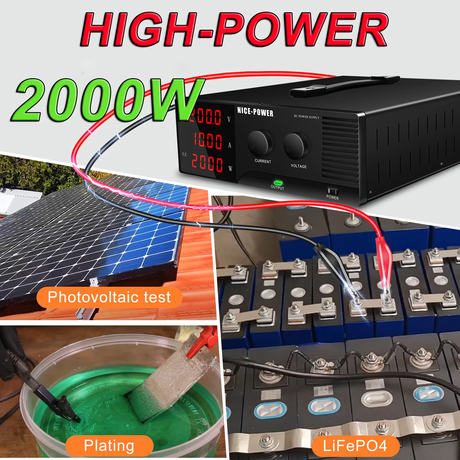 LAB 産業・研究開発用品 安定化電源 調整可能な DC 電源 30V 10A ラボ