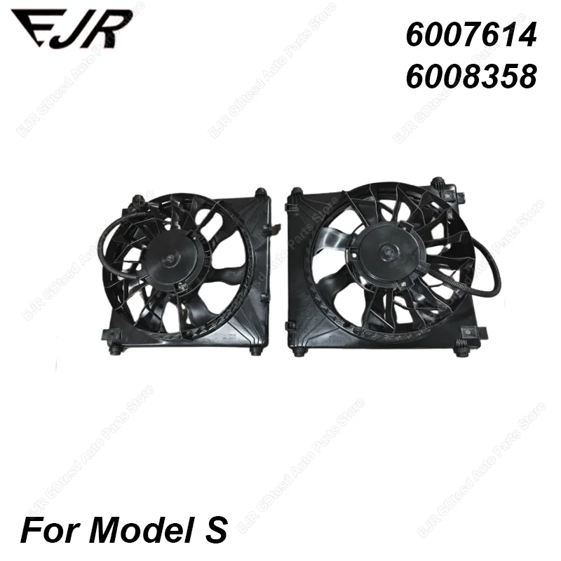 For Tesla Model S 6007614 6008358 Electronic Radiators, Fans, Water Tanks, Radiators 6007614-00-D 6008358-00-D