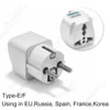 (Single auction not buy) Australian EU US UK To AU Adapter Outlet Electrical Plug Converter Power Charger 5