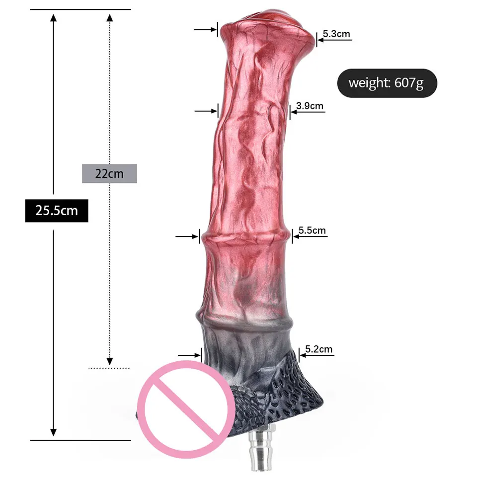 FREDORCH Sex Machine Big Black Dildos VAC-U-LOCK Vibrator For Women Attachments Toys for Adults Realistic