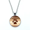 Cartoon Cat Therian Cute Wolf Fox Theta-Delta Glass Dome Cabochon Pendant Fashion Crystal Jewelry 4