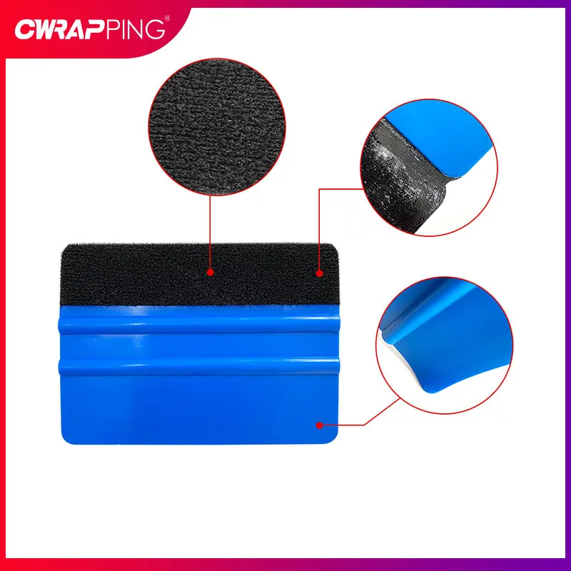 Car Vinyl Wrap Tool Kit Plastic Scraper PPF Squeegees Cars Window Film Application Tools Kit Hot Air Gun Cars Decals Truck Film
