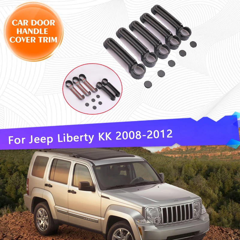 For Jeep Liberty Cherokee Kk 2008 2009 20102012 Car Door Handle Cover