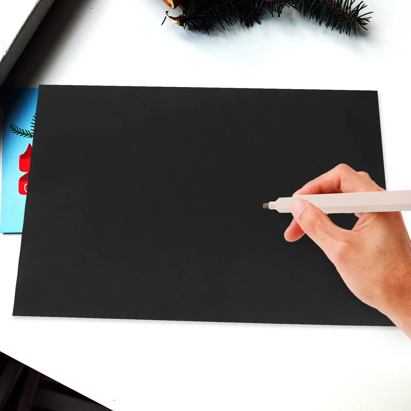 50Pcs 종이접기 카드 종이 시트 DIY 공예용 그림 그리기 절단 붙여넣기 수제 프로젝트 카드지 아트 공예 용품
