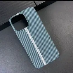 Deluxe Carbon Fiber Slim Armor Shockproof Protective Hard Case - iPhone 15 (SD SL)