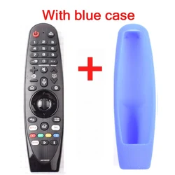 Enhanced Voice - Control Smart TV Remote (With blue case)