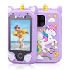 Kids Muscial Smart Phone Toys Cartoon Unicorn Touchscreen Baby Mobile for Girls Boys Educational Toys Birthday Christmas Gifts 1