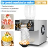 Korea Bingsu Snowflake Ice Shaving Device 360W 3L Ice Maker Snow Shaver Machine Europe Russia Mexico With Refrigerant Shipping 1