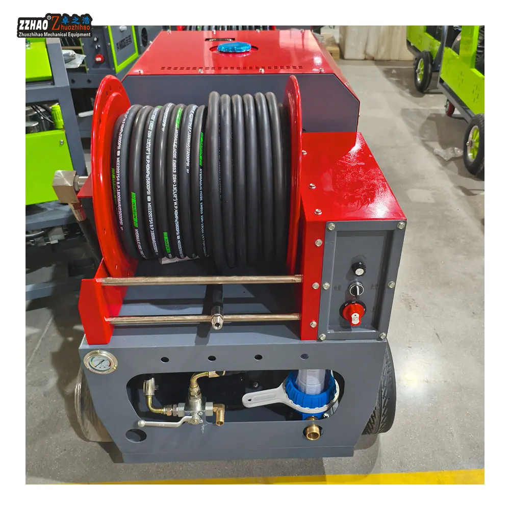 200Bar 3000 Psi 84L 중국 공장가 산업용 휘발유 고압 세척기 고압 분사 세척기 표면 고압 클리너