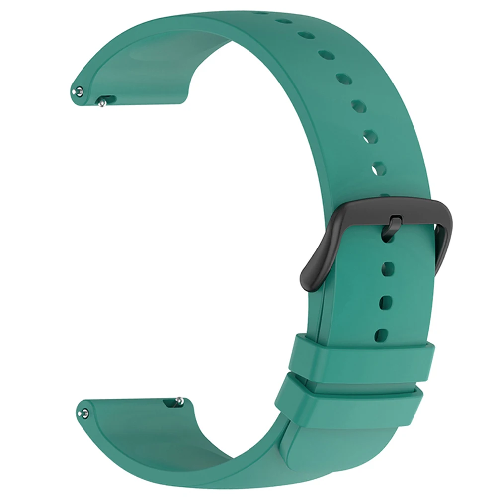 Silicone Smartwatch Band - Versatile Fit, 20mm & 22mm Strap Bracelet