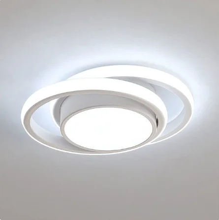 Round White