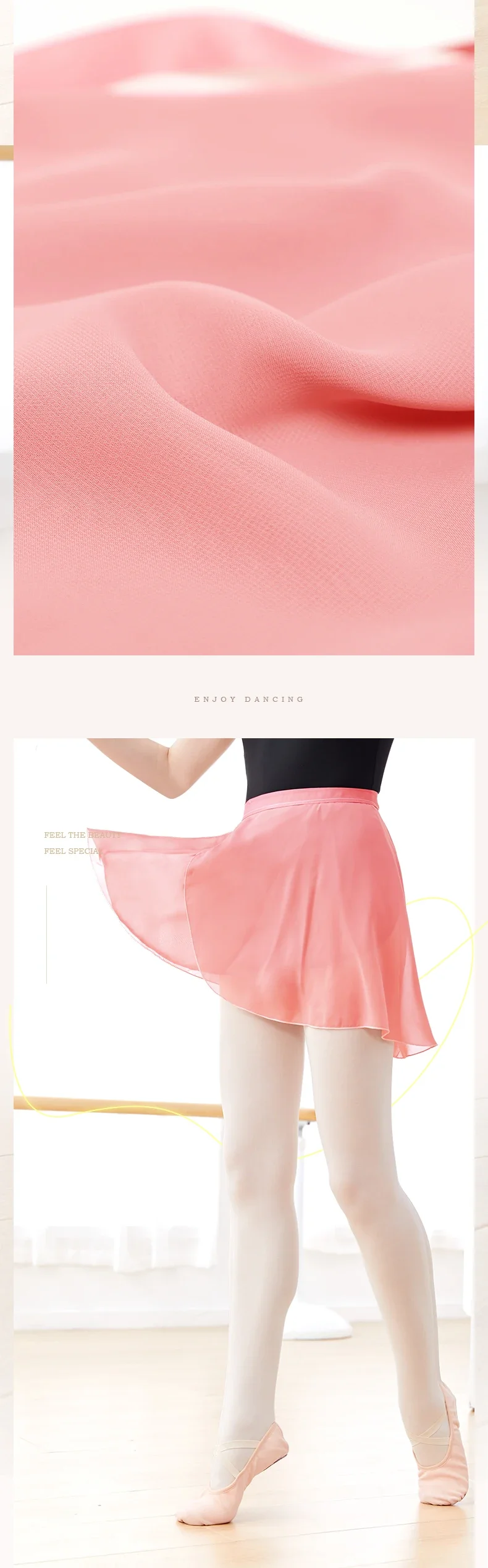 Chiffon Ballet Skirt Image 5
