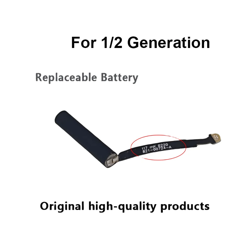 Replace the batteries of Airpods 1 and 2 generation A1722 A1523 A2031 A2031 25mAh A1602 A1938 earphone batteries rechargeable battery