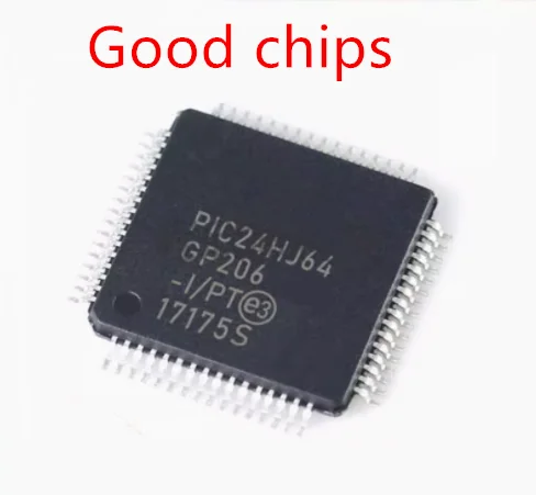 

1PCS PIC24HJ64GP206-I/PT PIC24HJ64GP206A-I/PT PIC24HJ128GP206-I/PT PIC24HJ128GP306-I/PT QFP64