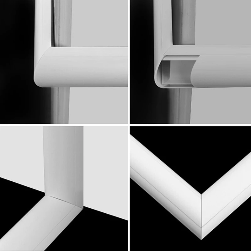 HARFINGTON 4pcs Cord Hider Wall 17inx2inx1in (LxWxH) PVC Cable Cover