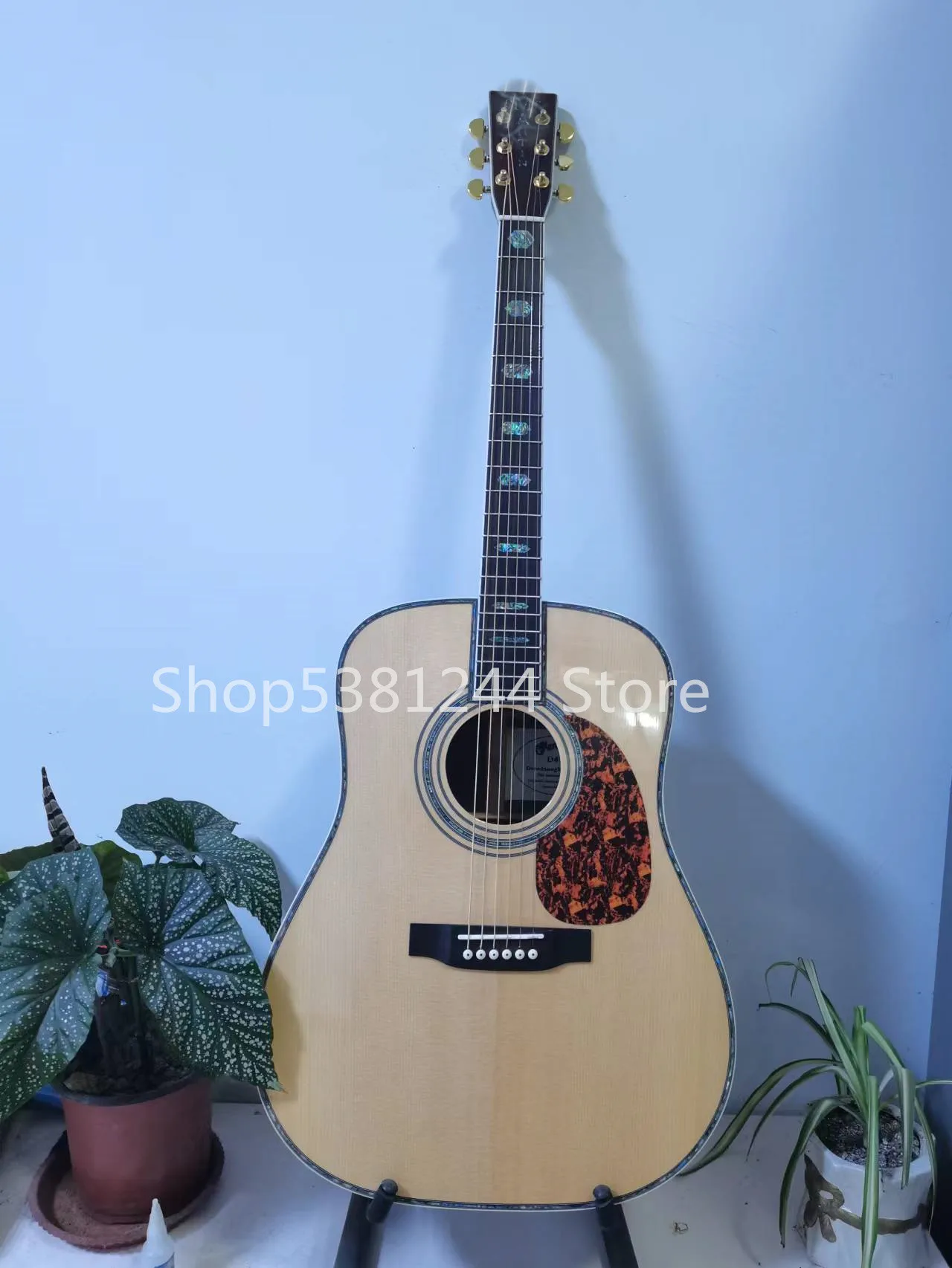

Acoustic guitar, D45 rosewood fingerboard, spruce panel, rosewood side back, including shipping
