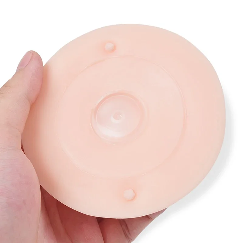 1/2Pcs Silicone 3D Simulation Breast Toy G Spot Stimulate Nipple Massage Masturbation Men Sex Toy Delay Ejaculation Sexy Adult