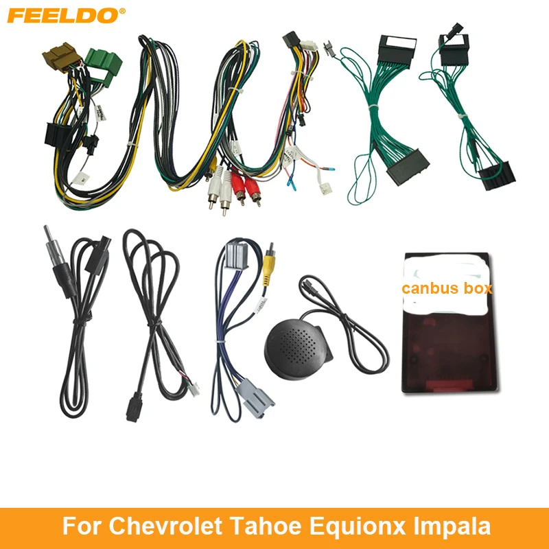 AUXITO Radio Wiring Harness Adapter With Canbus Box – For Toyota JBL System Upgrade