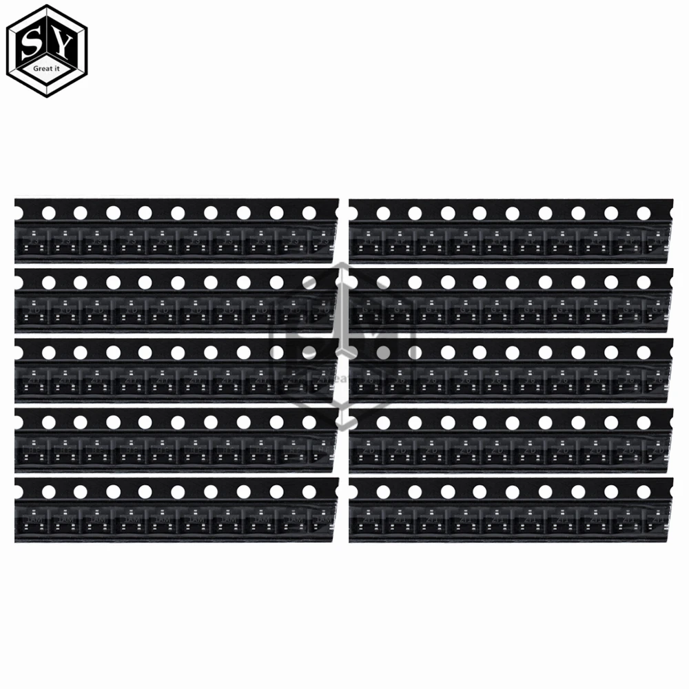 Enhanced SMD Transistor Kit - 100 Pieces, 10 Varieties