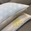WQSPRING Aloe Pillow, Set Of 2 Cooling Zippered Breathable Bed Pillow For Sleeping, Reversible, Adjustable Cube Pillow For Hot S 6
