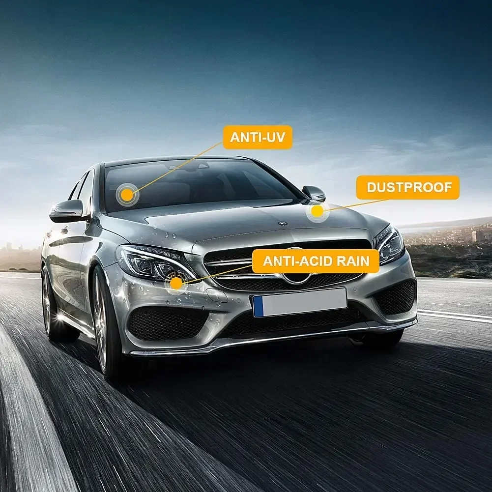 UV Graphene Ceramic Spray Coating W/UV Tracer Technology Easy To Use Stronger Than Car Wax Polish or Top Coat Polymer Paint