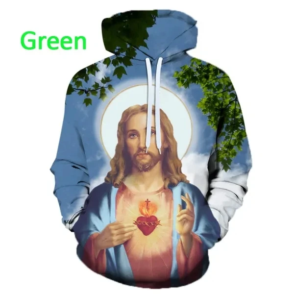 Sudadera con capucha para hombre con el mensaje "Querido Dios, Jesús, Dios cristiano", con estampado 3D moderno, jerséis para hombre, sudaderas, tops, chándal holgado de talla grande