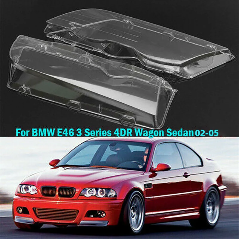 

Прозрачная крышка для автомобильных фар E46 2DR 1999-2003 M3 2001-2006