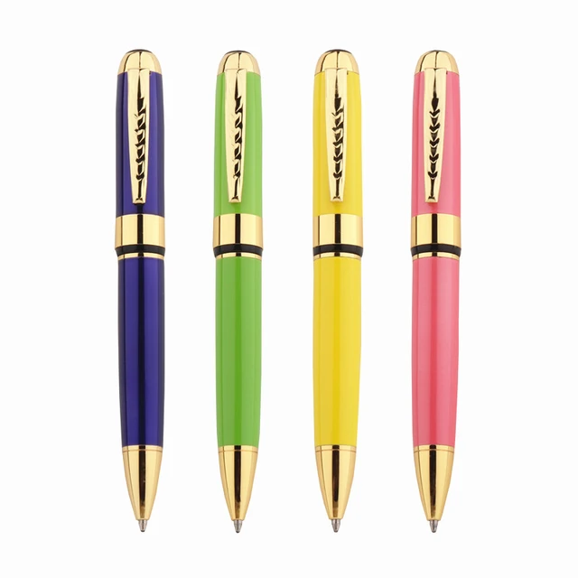 Stylo à bille multicolore de bureau d'affaires, stylos pour l'écriture,  fournitures de papeterie scolaire