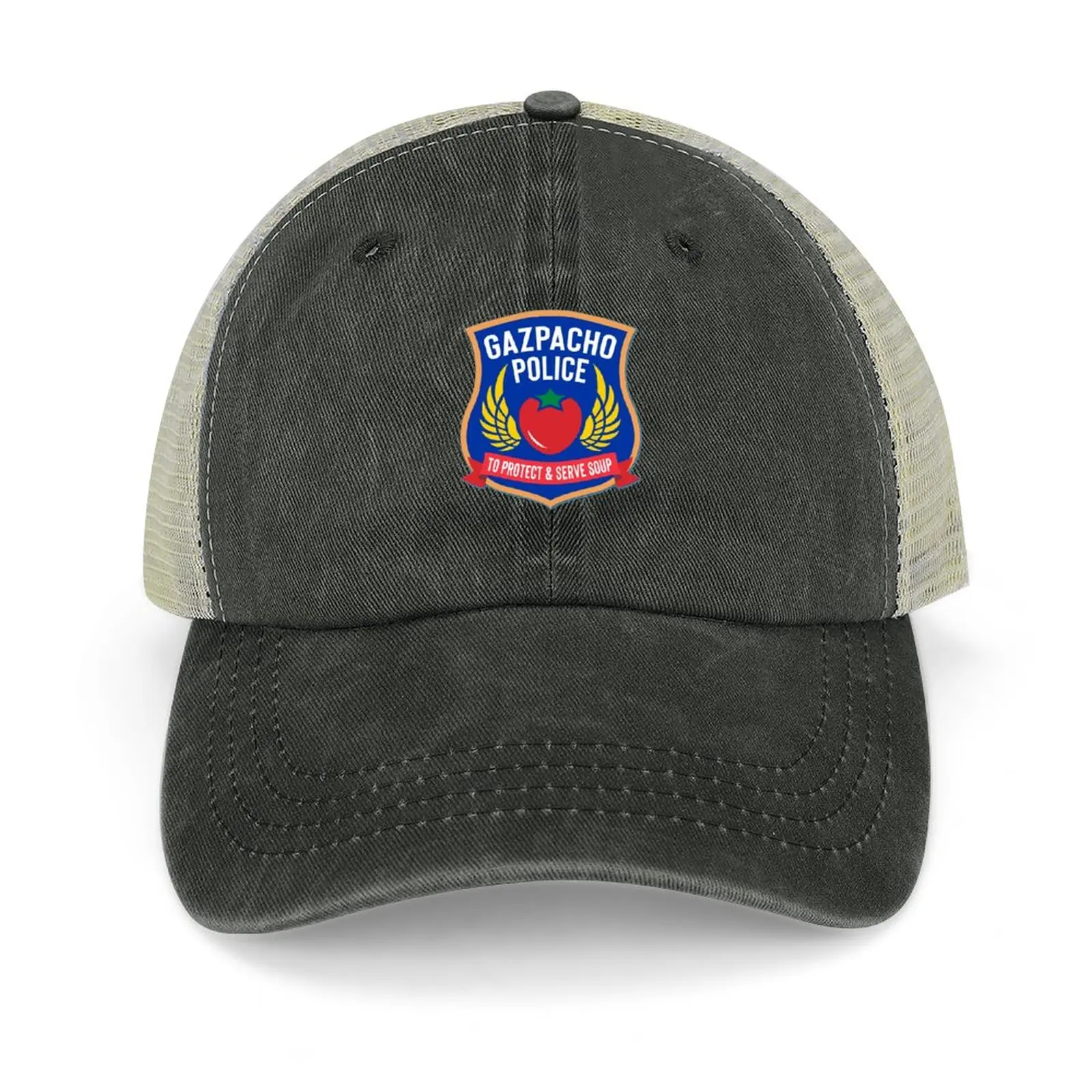 

gazpacho policeCap Cowboy Hat Hip Hop Big Size Hat dad hat Military Tactical Cap Men'S Cap Women'S