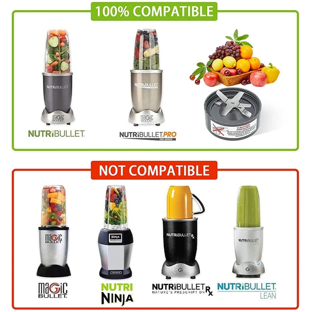 Nutribullet 600 W 6-Piece Blender Set, Silver