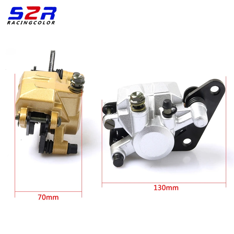 S2R Motorcycle Front Brake Caliper Assy For YAMAHA YBR125 YBR YB 125 With Brake Pads And Bracket 2002 2007-2009 2011 2012 2014