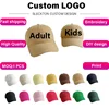 SLECKTON Customized Logo Baseball Hat for Kids and Adult Family Caps Logo Print Summer Sun Hat Outdoor Activity Wholesale Gorros 1