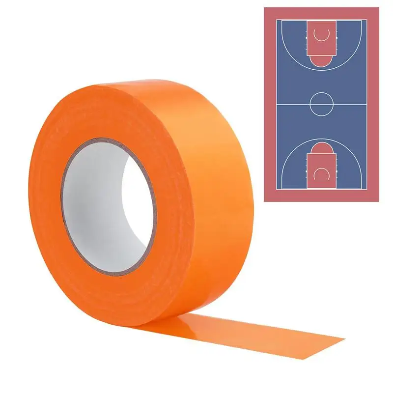 

Sport Court Tape Outdoor Court Marker Sports Floor Lines Marking Tape Weather Resistant And Visible Gym Floor Tape For Football