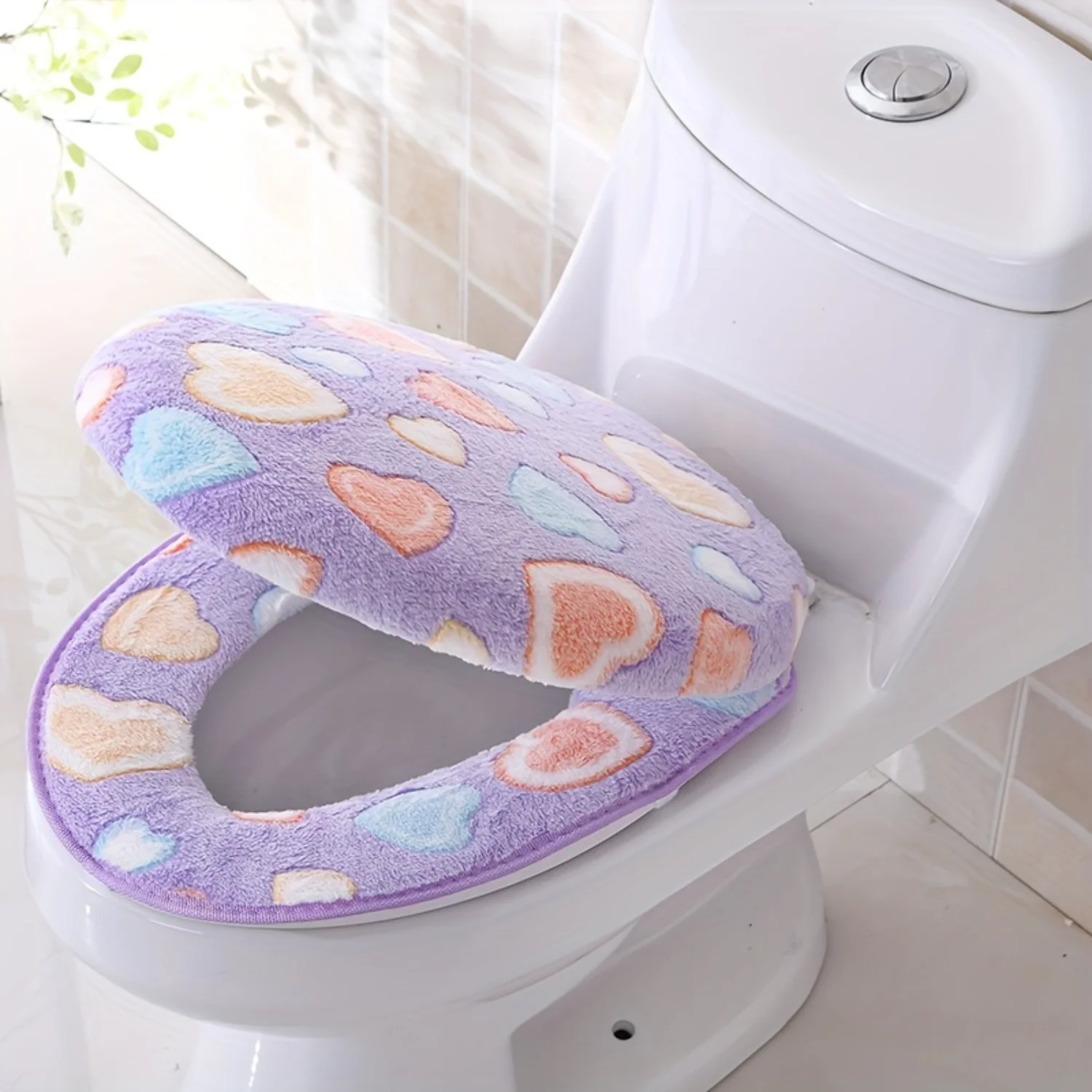 Essential Waterproof Toilet Seat Covers Universal Cushions for All Seasons Household Supplies Toilet Seat Covers