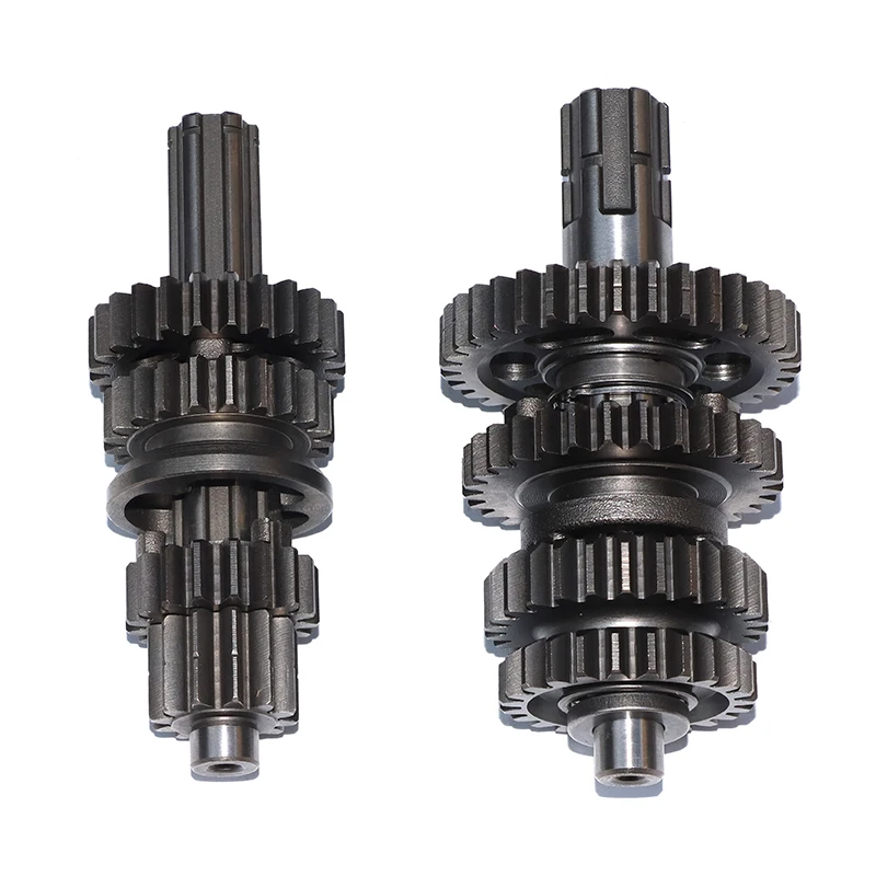 Motor Fourth Gear Main Countershaft Transmission Box Counter Shaft Fit Lifan 125cc Electric Foot Start Engines ZB-110 Parts