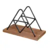 Paper Napkin Holder Organizer Tabletop Paper Napkin Holder Stand for Dining Table Kitchen Countertops Indoor Outdoor Use 5