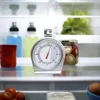 Stainless Steel Mini Refrigerator Thermometer Temperature Sensor DIAL High Accuracy Refrigerator Freezer Home Use Restaurant Use 4