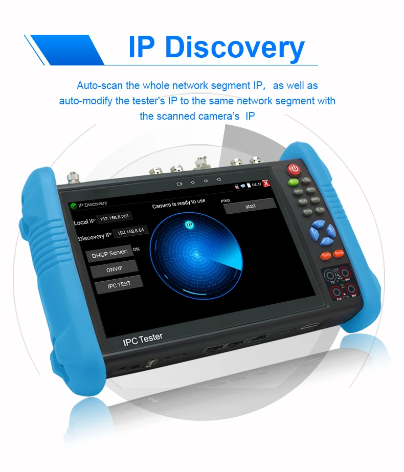 ipc 9800 movtadhs plus Poe Monitor Hdmi Tester Network Cable Tester Cctv Test Monitor Rj45 Cftv Camera Ip